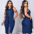 Vestido Jeans Feminino Evangélico Midi Lycra Cavado Faixa Reguladora Cordão Zíper Bolsos Premium