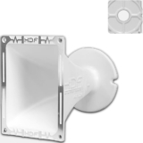 Cone Corneta Aluminio Hdf 1220 Diamantada Som Autmotivo