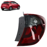 Lanterna Traseira Hb20 Hatch 2020 2021 2022 Fumê Bicolor Canto Lente Lisa Acrilico