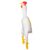 Brinquedo para Cães FRANGO 35cm Latex Mordedor