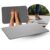 LYOR Tapete de Pedra Diatomita Para Banheiro Secagem Rápida 60cm x 39cm Antiderrapante Impermeável