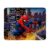 Tapete Quarto Infantil Criança Kids Macio Tatame Antiderrapante Menino Personagem Homem Aranha Azul