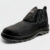 Botina De Segurança Biqueira de PVC Bidensidade Cartom Flex EPI CA15081 Couro 026PVC – Preto