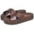 Sandalia Slide Dubuy Feminina Papete Tiras Marrom Original Bia 2076DB