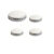 Kit com 4 Espalhadores Tampinha Queimador do Fogão Dako Supreme Luna Lumiere 1Grande 3 Pequenos
