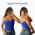 Regata Cropped Alcinha Costas Abertas Feminina Blusinha Top Tube Poliamida Moda Y2k Gringa Forrado
