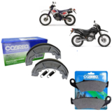 Kit Freio XR 250 TORNADO 2001 A 2008 + XR 200 Pastilha Dianteira + Lona Patim Cobreq Original