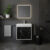 Gabinete para Banheiro 40cm MDF com Cuba