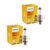Par Lâmpadas Farol Baixo Alto H4 Philips Halogena 12v 60/55w