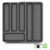 Organizador de Gaveta Porta Talheres Separador de Talher Cozinha Ou Logic com Extensor 36cm x 28cm