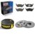 Kit Disco Freio ventilado + JG de Pastilha Gol G4 G5 G6 G7