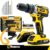 Furadeira Parafusadeira De Impacto 3/8 21V Com 2 Baterias + 31 Acessórios e Maleta FST009 -Fasterr