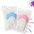Luva Mordedora Para Bebe Coceira Gengiva Denticao Silicone Facil Limpar Azul Rosa Infantil