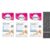 03 Caixas Folhas para Depilação Corporal Veet Easy-Gelwax Peles Delicadas 12 Unidades (cada)