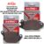 Kit Pastilhas de Freio Nxr 160 Bros Abs 25-26 / Xre Sahara 300 Abs 2024-2026 / Xre 190 25-26 Diafrag (Orgânica)
