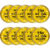 10x Disco De Corte Serra Mármore Diamantado Turbo 110mm The Black Tools