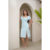Vestido Midi ciganinha estampado floral tecido duna com bojo e forro abertura lateral