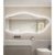 Espelho Orgânico Led Grande Corpo Inteiro 150×60 Quarto Sala Loja Moldura Fria Quente 3000K 6500K