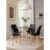 Conjunto Sala de Jantar Mesa Eames 90cm + 4 Cadeiras Saarinen Wood Coress