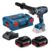 Parafusadeira Furadeira Impacto Bosch GSB 18V-150C Brushless + Maleta + 2 Baterias 4 Ah + Carregador