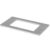 Tampo para Balcão 80cm Cooktop Americana Estrutura em MDF 15mm Henn