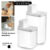Pote Hermético Dispenser 1,5 E 2,3L Organizador de Tempero Cereais Grãos com Vedação e Copo Dosador