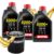 Troca de Óleo Cb 500x / Cbr 500r / Cb 600f Hornet / Cbr 650f Motul 5000+ 10w30 + Filtro