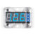 Voltímetro Digital Expert Vex1 Medidor Com Led Azul Vex-1 Automotivo Caixa Bob Rack Móvel