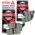 Kit Pastilhas de Freio Cb 250f Twister / Cb 300f Twister Com Abs Diafrag
