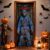 Capa de Porta Halloween Monstro Painel Retangular Decorativo Tecido Sublimado 0,85×2,10m – PTA-09