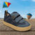 Tênis infantil azul marinho esporte casual street Pimpolho