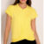 Blusa Feminina com Torção Elegante Premium Confortável Dia a Dia