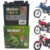 BATERIA PARA MOTO 5AH HELIAR CG 125 150 160 BROS 125 150 160 TBR FACTOR FAZER