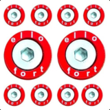 KIT Parafuso Arruela Anodizadas 10 Unidade M6 Tuning Carro Motos