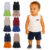 Kit 10 Peças Sortidas Conjunto Regata Bebê Menino Infantil ou Conjunto Unitário Verão Masculino Bebê