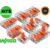 Kit 10 Conector Elétrico 221 Emenda Wago 1, 2, 3, e 5 vias 32/41A Original 4mm² e 6mm² Chuveiro Tomada Lâmpada