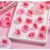 Kit 100 Pétalas De Flor Pessegueiro Cerejeira Artificial Rosa para Decoração Artesanato