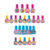 Kit Esmalte Infantil Princesas Barbie Stitch Disney Impala