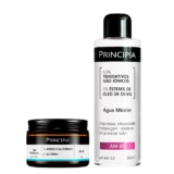 Principia Kit Limpeza e Hidratação c/ Água Micelar AM-01 + Gel Hidratante GH-01