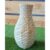 Vaso De Flor Planta Jarro Decorativo Palha De Taboa