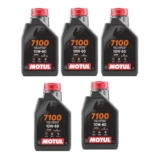 OLEO DE MOTOR MOTUL 7100 10W60 4T 1L Sintético Ktm Husqvarna 5 UNIDADES