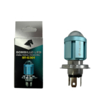Lâmpada Led H4 Bombillo Para Moto 6500K Stallion 10W Super Branca