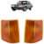 Par Pisca Seta Dianteira Opala 1988 1989 1990 1991 1992 Âmbar