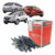 Jogo Pastilhas Freio Dianteiro Ford Focus E Ecosport Ford Motorcraft MB1A2K021HB