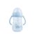 Copo Infantil com Canudo Silicone Dino World Blue 300ml KikkaBoo