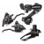 KIT TRANSMISSÃO 21V CÂMBIO TRASEIRO SHIMANO TOURNEY + RAPID FIRE 26 E 29
