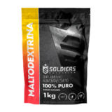 Maltodextrina 1kg 100% Puro Importado Soldiers Nutrition Ingrediente Natural Carboidrato Alimentação Saudável Fit