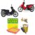 Kit Revisão Honda Biz 125 Filtro Combustível Filtro Ar Vela NGK  Original