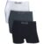 Kit Com 3 Cuecas Boxer Masculina Sem Costura Poliamida Premium Hoahi