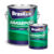 Kit Epóxi Brasilux 3,6L com Catalisador Tinta Industrial Para Pisos Paredes Metais Várias Cores